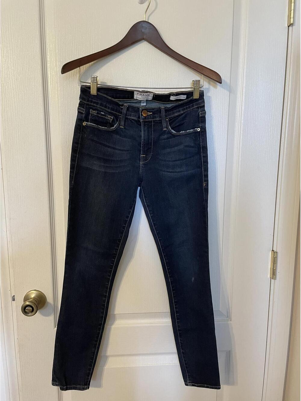 Frame Denim Le Skinny de Jeanne Crop Size 27